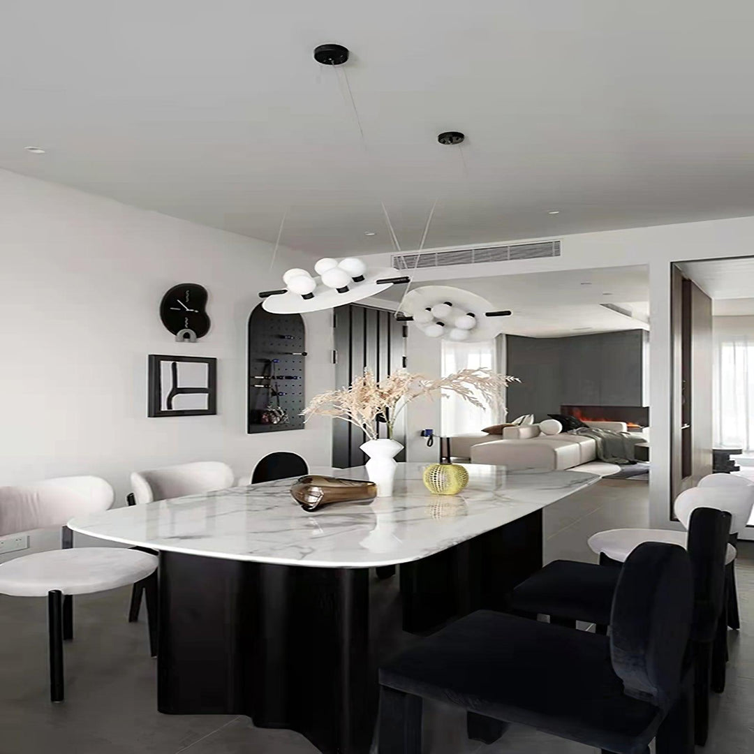 Jade Advanced Alabaster Modern Pendant Light Living Room Dining Room