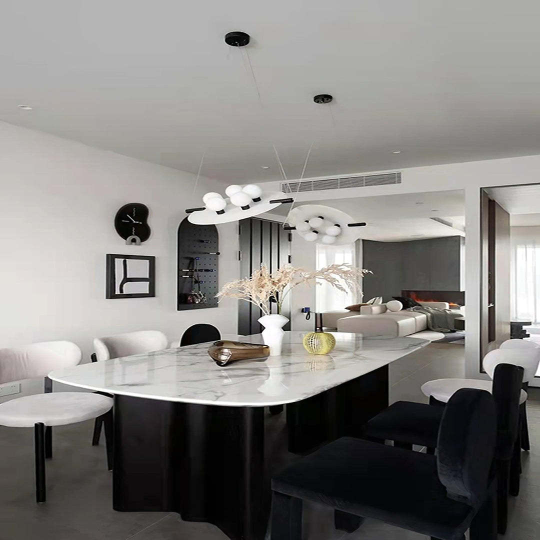 Jade Advanced Alabaster Modern Pendant Light Living Room Dining Room