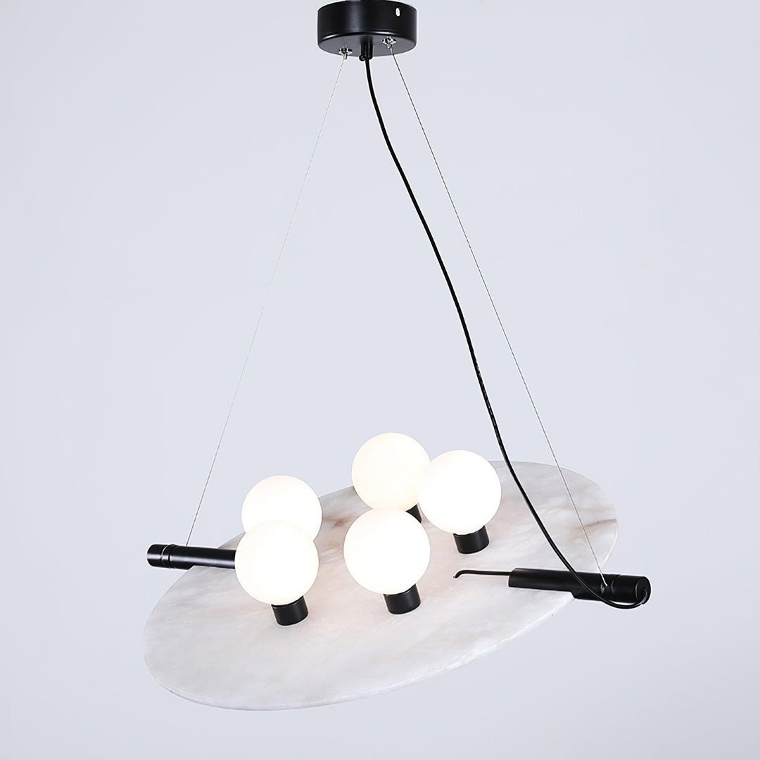 Jade Advanced Alabaster Modern Pendant Light Living Room Dining Room