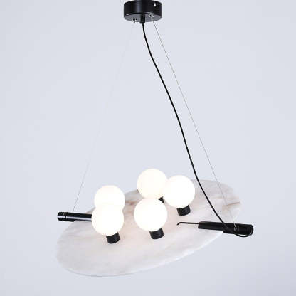 Jade Advanced Alabaster Modern Pendant Light Living Room Dining Room