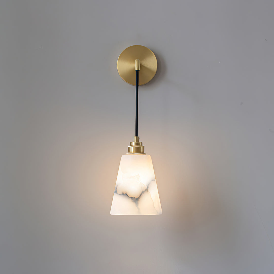 Jade Minimalist Nordic Alabaster Wall Light Living Room Bedroom