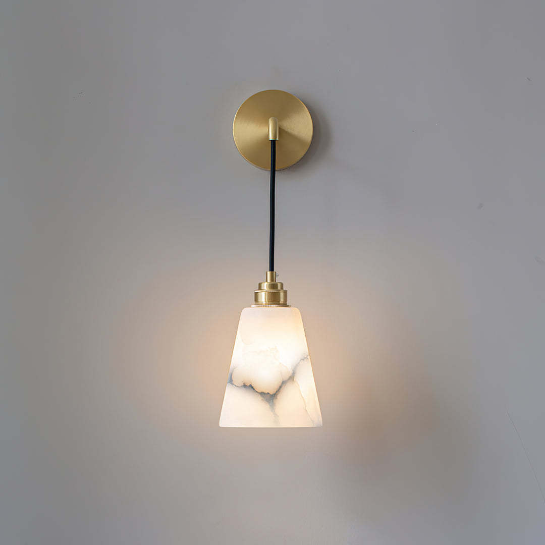 Wall Light Minimalist Nordic Alabaster Living Room Bedroom | Las Sola