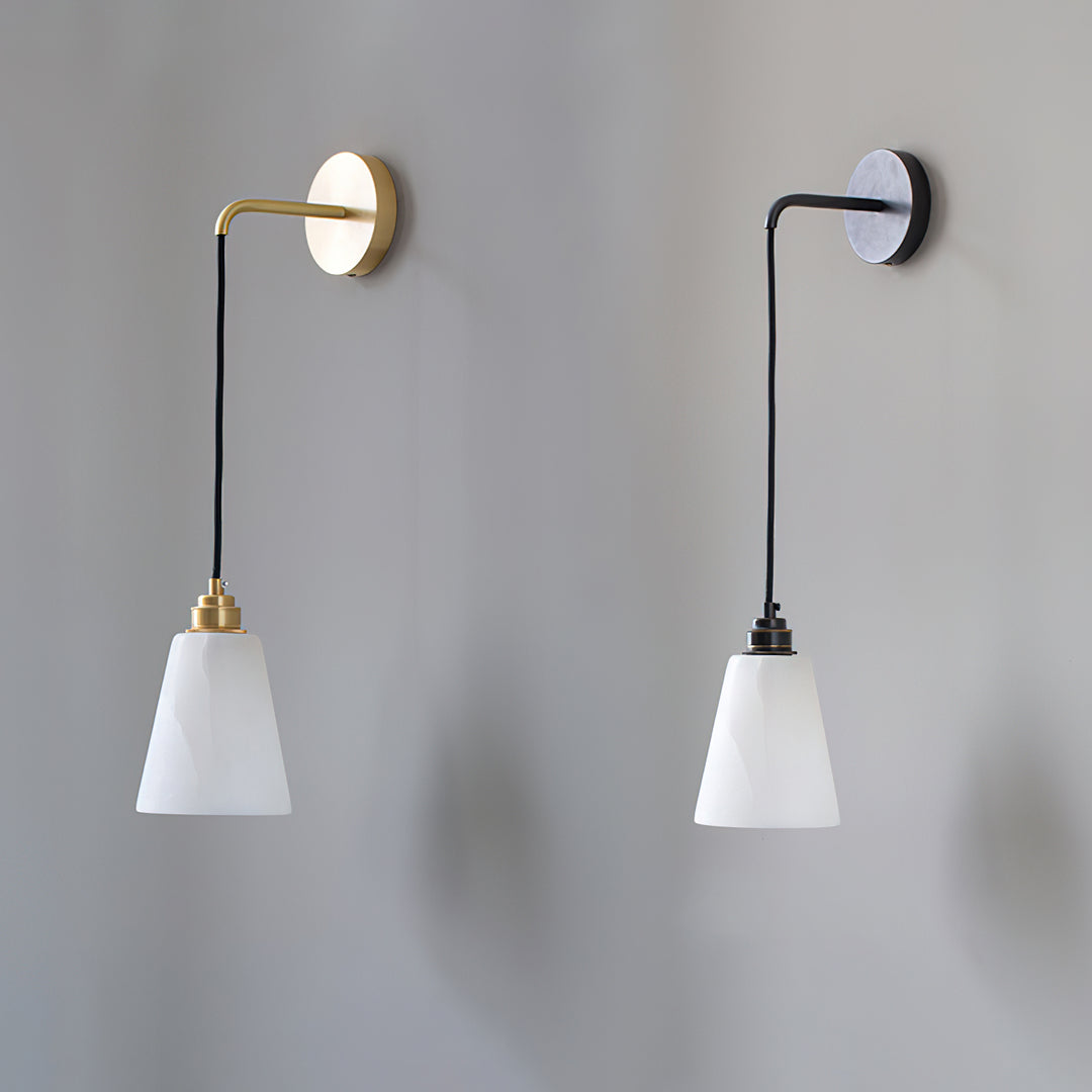 Jade Minimalist Nordic Alabaster Wall Light Living Room Bedroom