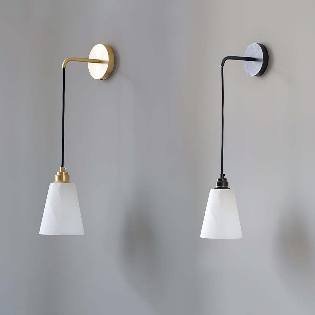 Jade Minimalist Nordic Alabaster Wall Light Living Room Bedroom