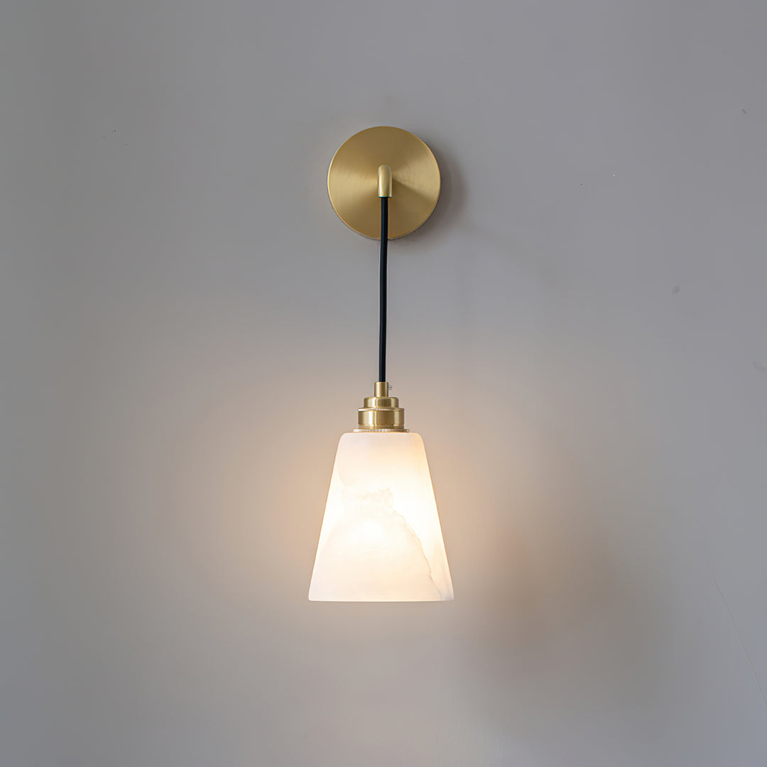 Jade Minimalist Nordic Alabaster Wall Light Living Room Bedroom