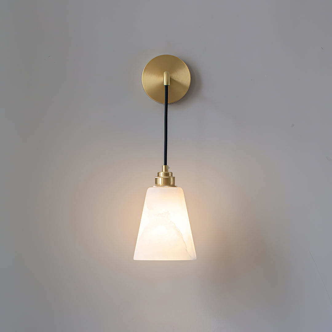 Jade Minimalist Nordic Alabaster Wall Light Living Room Bedroom