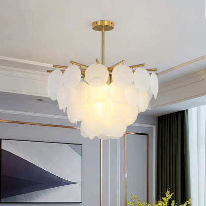 Marilyn Gorgeous Nordic Metal Glass Chandelier Bathroom Living Room