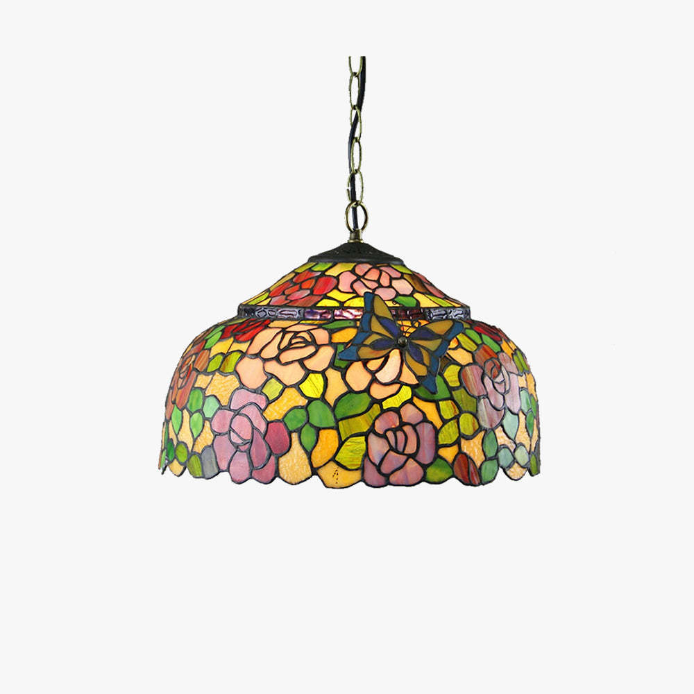 Eryn Retro LED Pendant Light Luxury Design Metal Glass Living Room