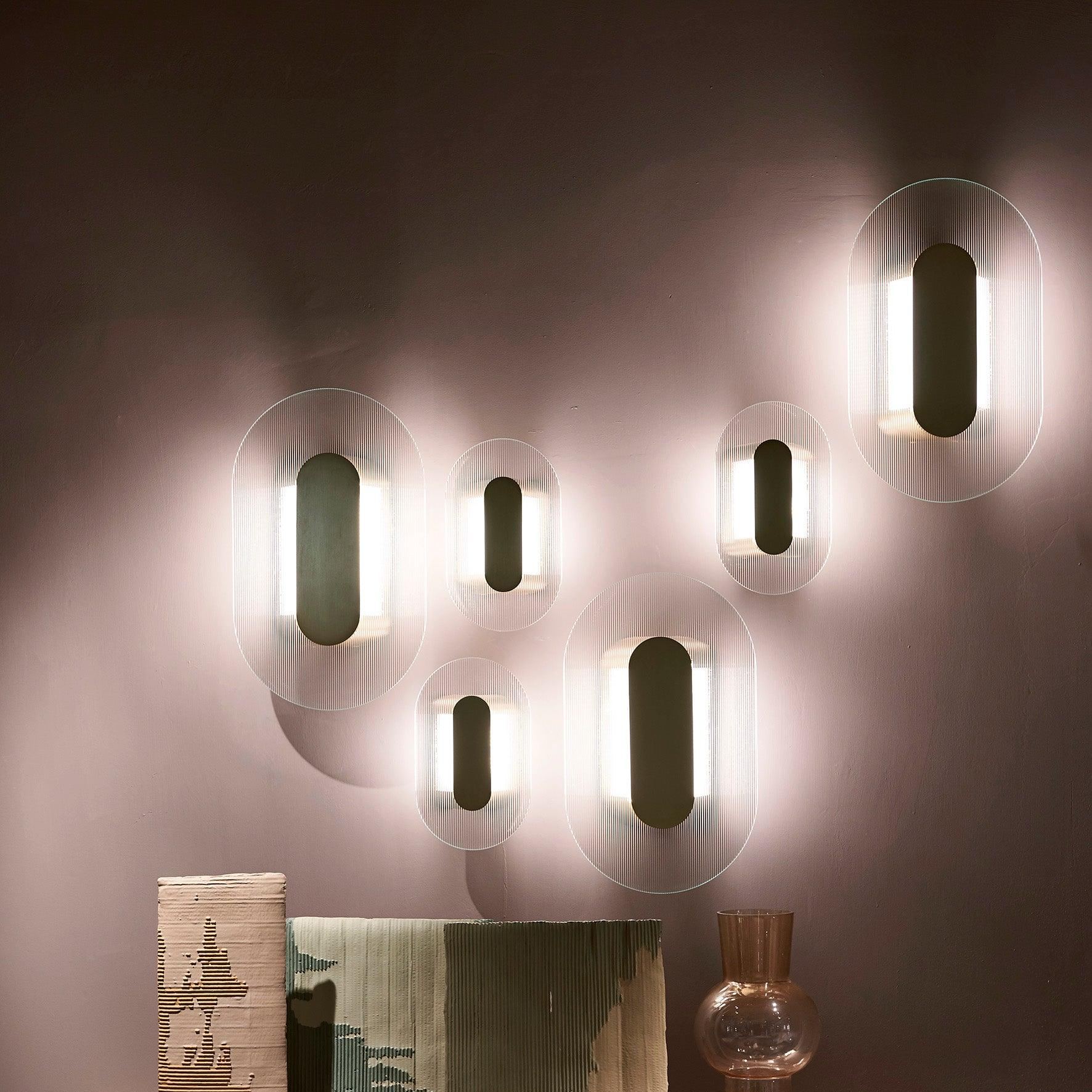 Orr Minimalism Metal Glass Wall Lamp Dining Room  Bedroom