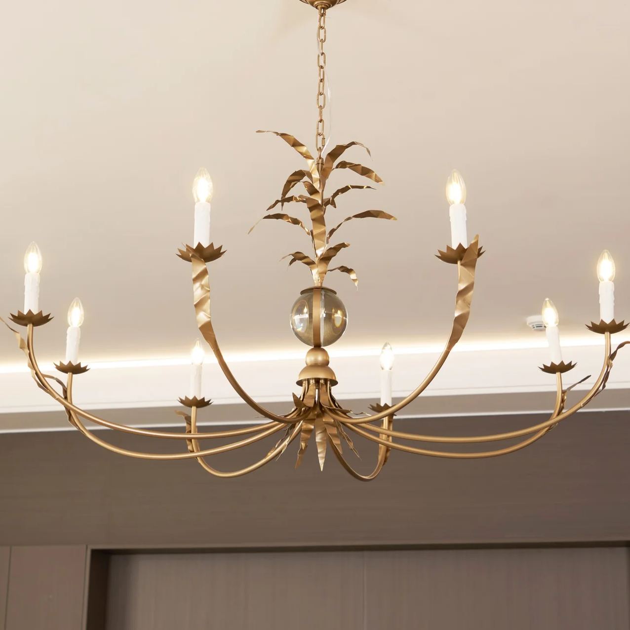 Alessio  Vintage Metal Brass Pendant Light Dining Room Bedroom
