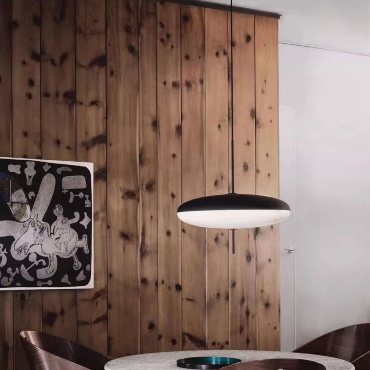 Leilani Nordic Modern Oval Single Pendant Light