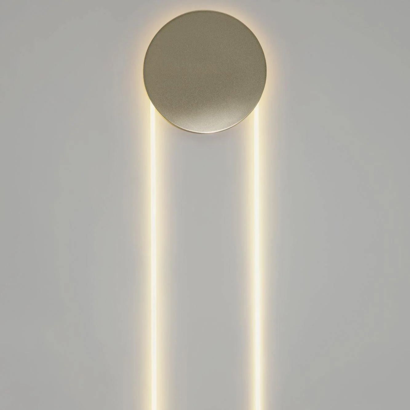 Edge Contemporary Metal Acrylic Wall Lamp Bathroom Bedroom