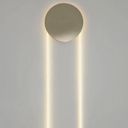 Edge Contemporary Metal Acrylic Wall Lamp Bathroom Bedroom