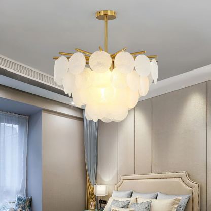 Marilyn Gorgeous Nordic Metal Glass Chandelier Bathroom Living Room