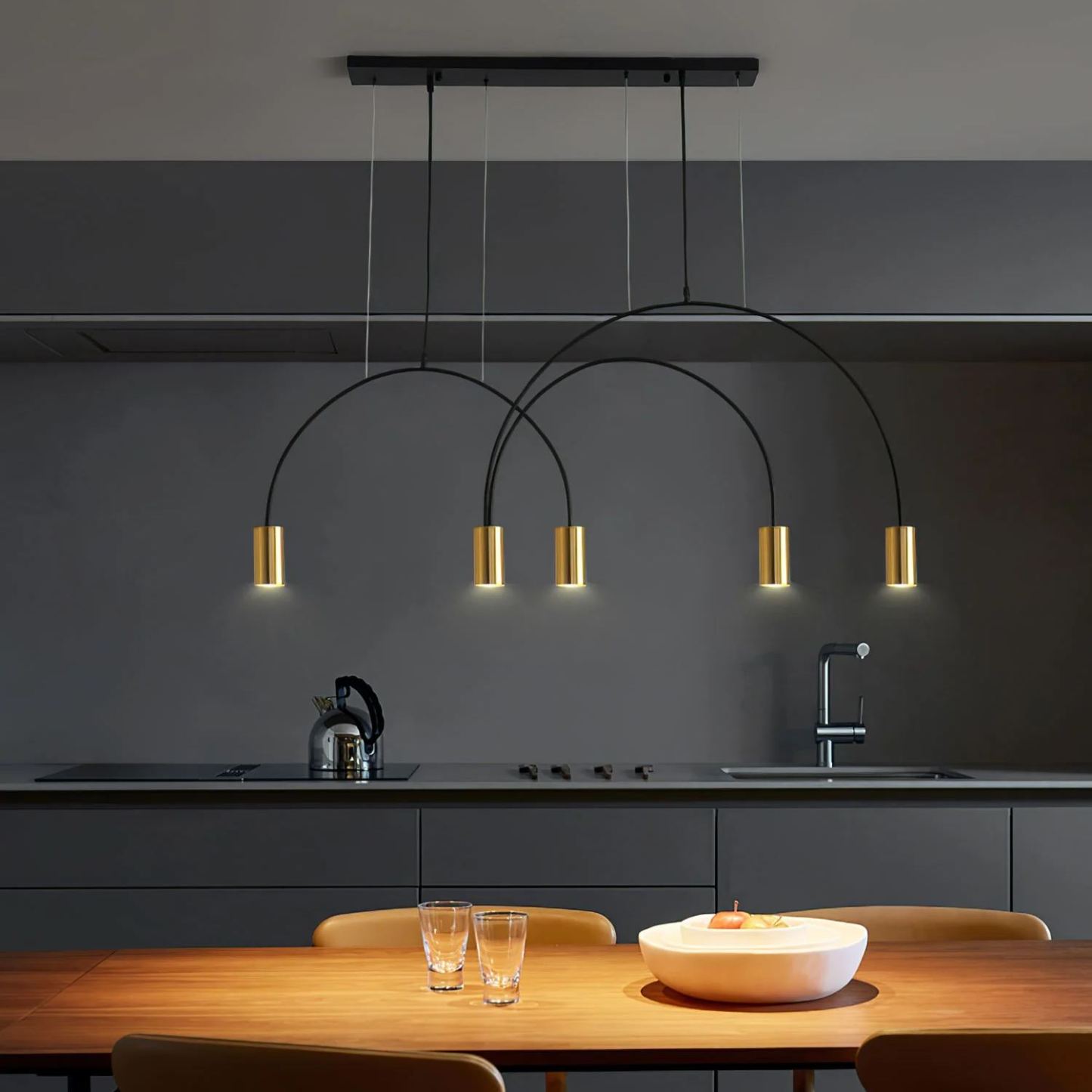 Valentina Modern Minimalism Metal Pendant Light Living Room Dining Room