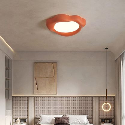 Quinn Modern Round Resin Acrylic Ceiling Light Living Room Dining Room