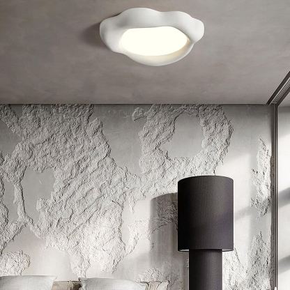 Quinn Modern Round Resin Acrylic Ceiling Light Living Room Dining Room