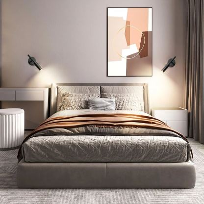 Edge Minimalism Urban Metal Wall Lamp Bedroom Kitchen
