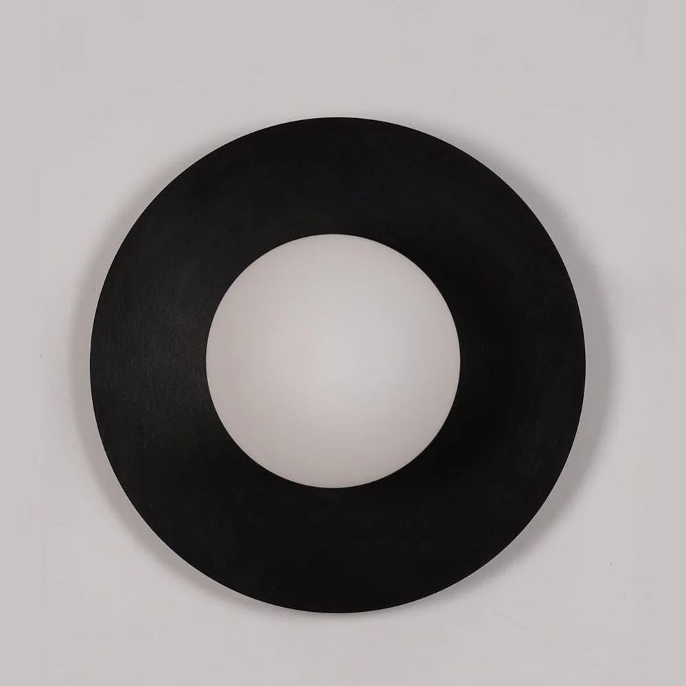 Orr Modern Minimalism Round Glass Wall Light Bedroom Living Room