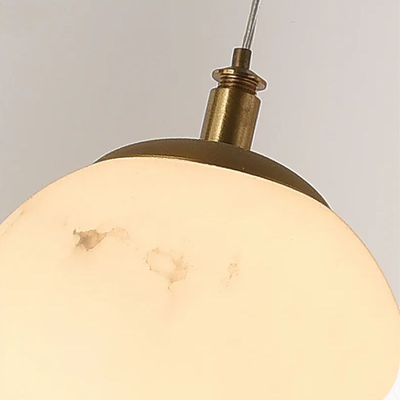Valentina Modern Round Metal Rasin Pendant Light Shades Bedroom