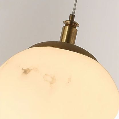 Valentina Modern Round Metal Rasin Pendant Light Shades Bedroom