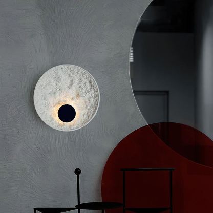 Byers Modern LED Round Resin Wall Lamp Bedroom  Dining Room