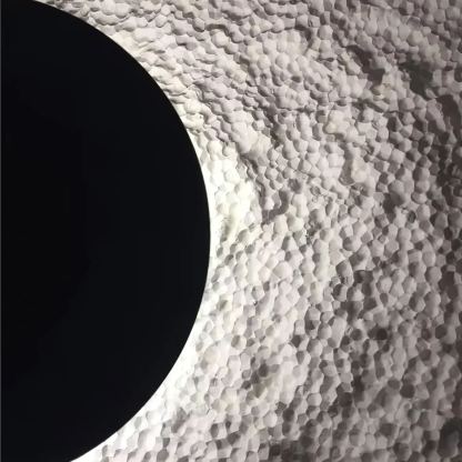 Byers Modern LED Round Resin Wall Lamp Bedroom  Dining Room
