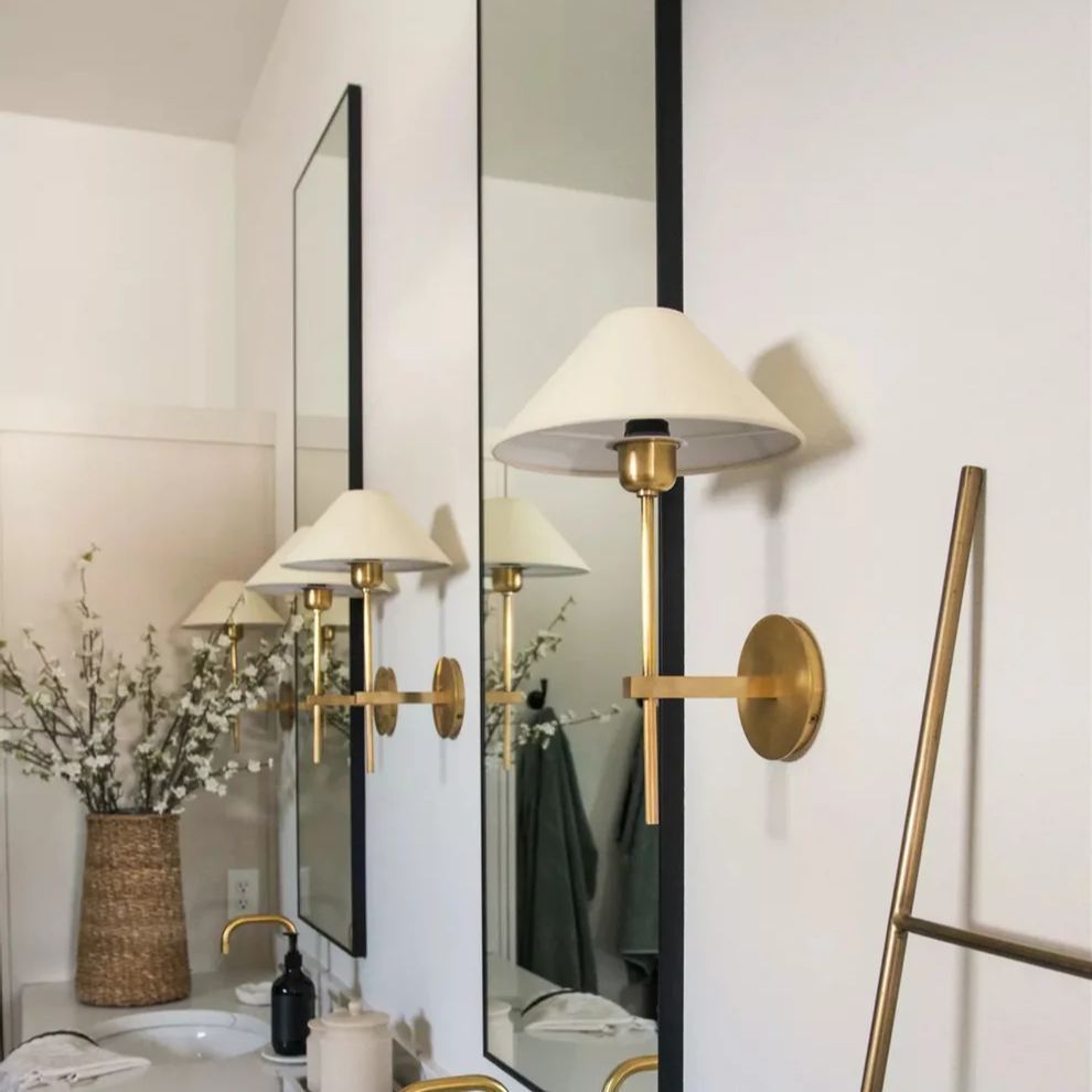 Alessio Vintage Classical Metal Wall Light Bathroom Bedroom Living Room