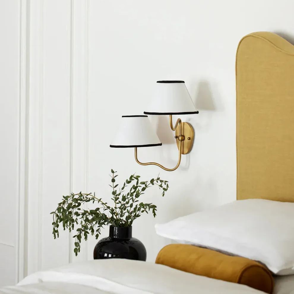 Alessio Vintage Classical Metal Wall Light Bedroom Living Room
