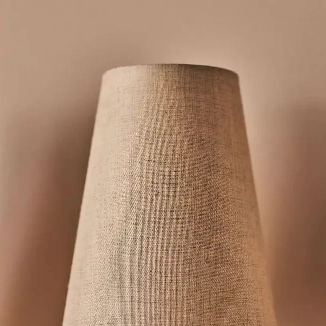 Alessio Vintage Classical Brass Fabric Wall Light Shades Bedroom Living Room