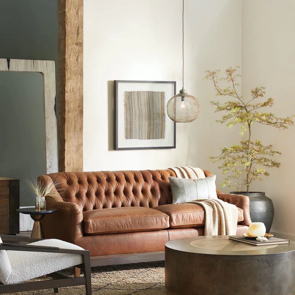 Hailie Modern Metal Rust Color Pendant Light Dining Room Bedroom