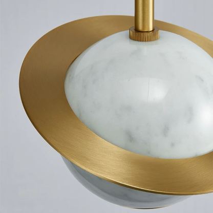 Valentina Modern Sphere Marble Pendant Light Bedroom Dining Room