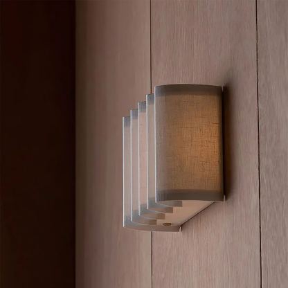 Renée Natural Fabric Wall Lamp Dining Room Bedroom