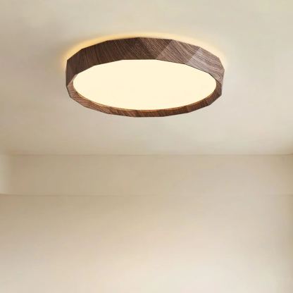Ozawa Minimalism Walnut Wood Ceiling Lamp Bedroom  Dining Room