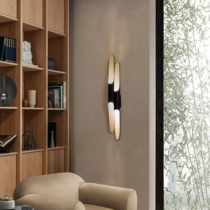 Orr Modern Minimalism Long Metal Wall Light Living Room Bedroom Hallway