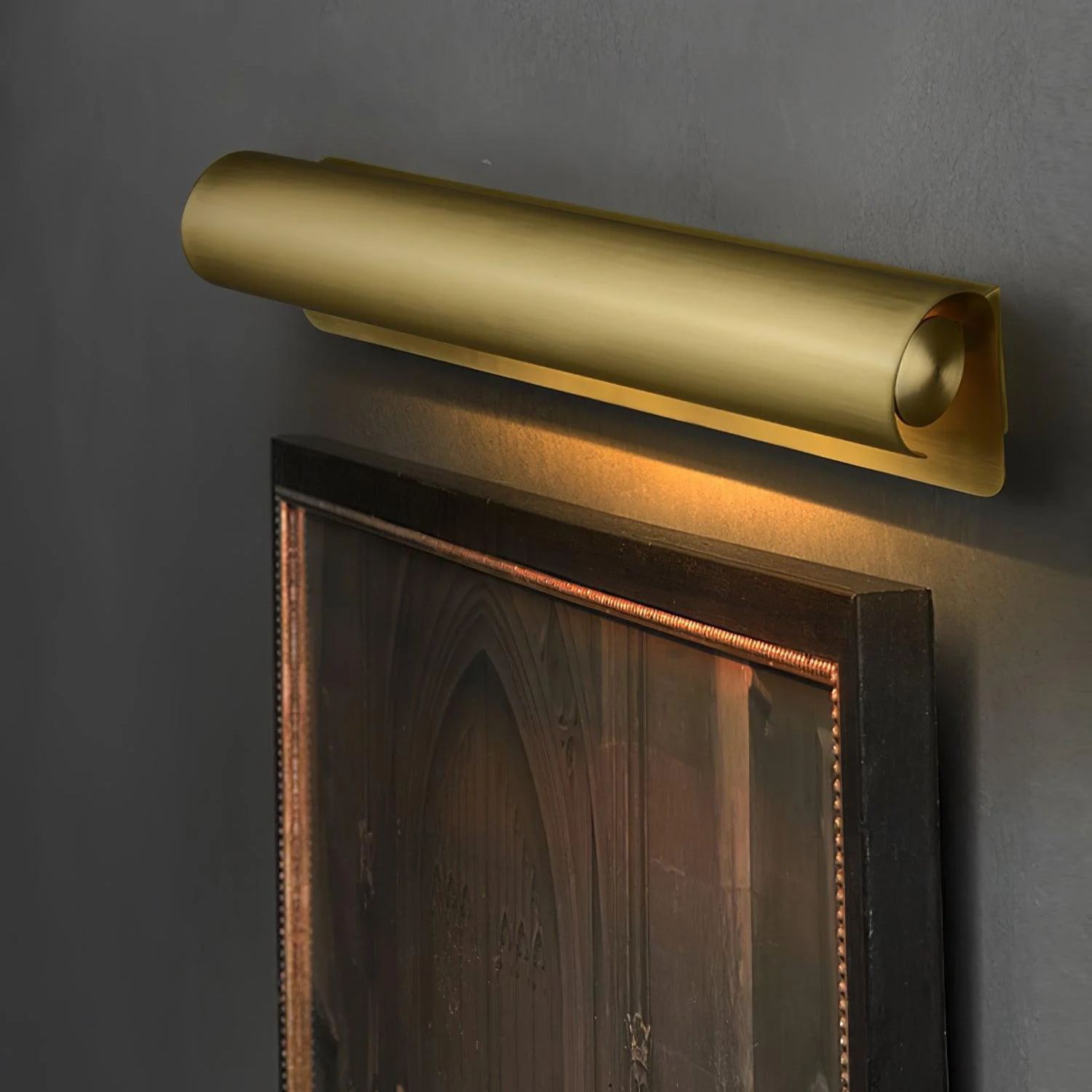 Orr Minimalism Metal Brass Wall Lamp Dining Room Bedroom