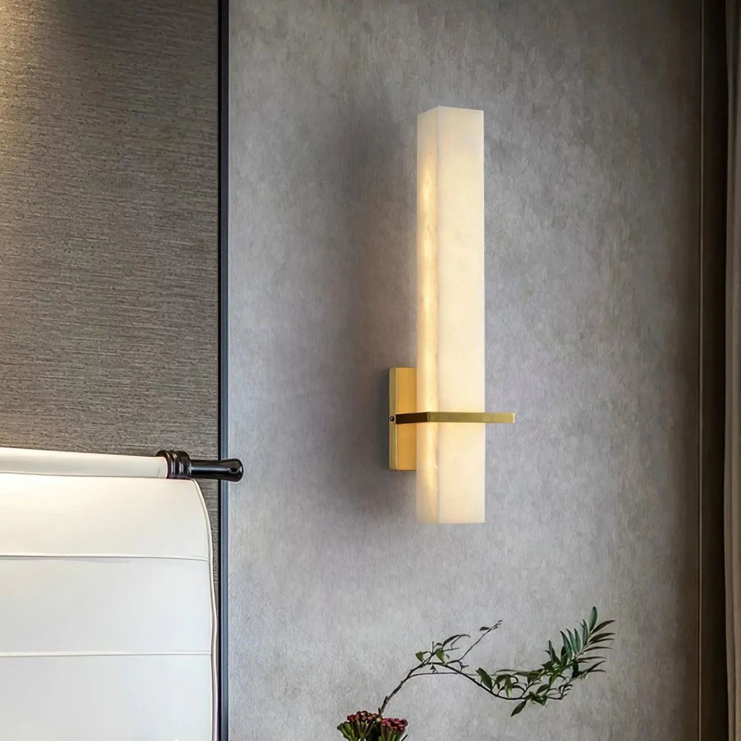 Ozawa Modern Luxury Long Resin Wall Light Shades Hallway Bedroom