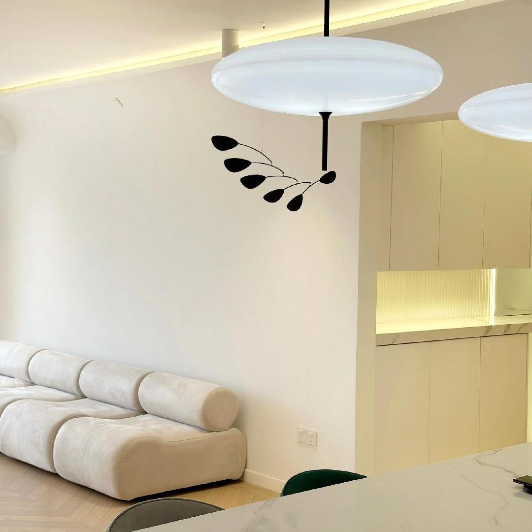 Leilani Nordic Modern Oval Single Pendant Light