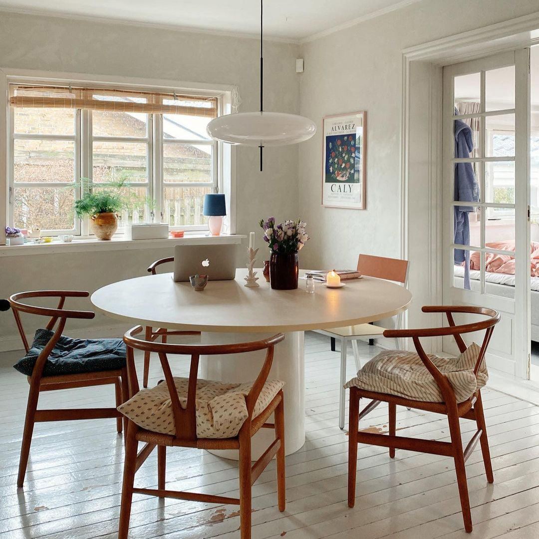 Leilani Nordic Modern Oval Single Pendant Light