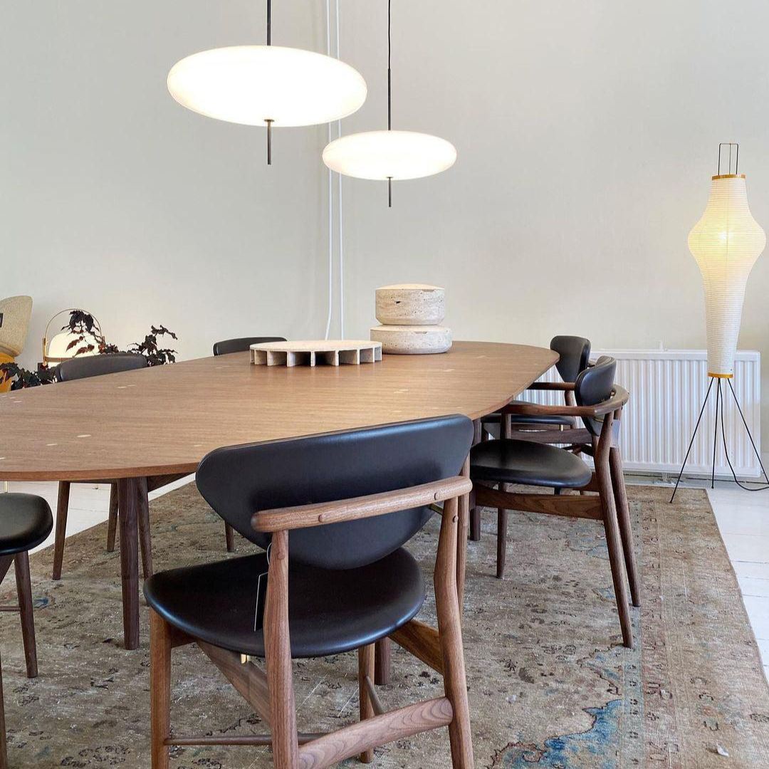 Leilani Nordic Modern Oval Single Pendant Light
