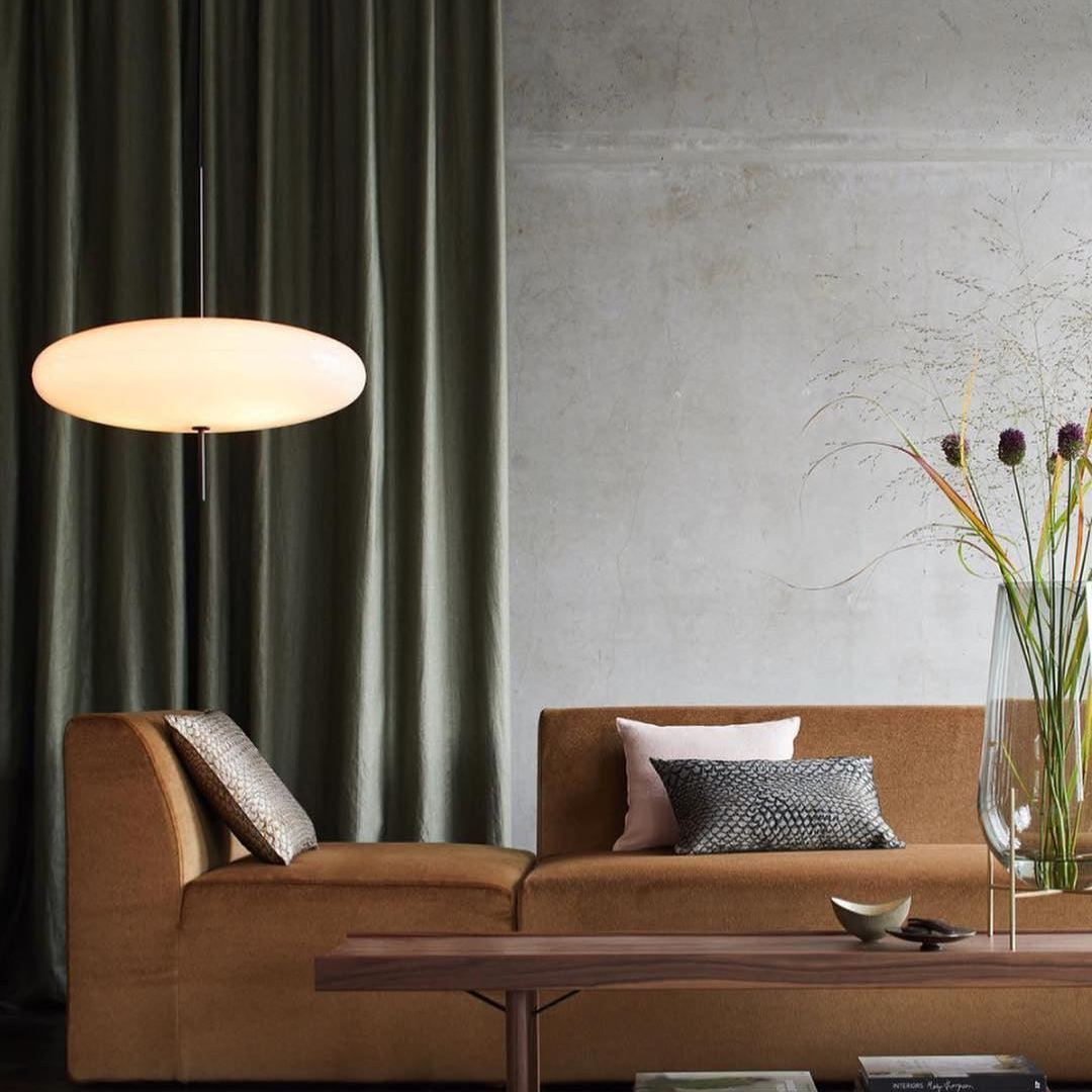 Leilani Nordic Modern Oval Single Pendant Light