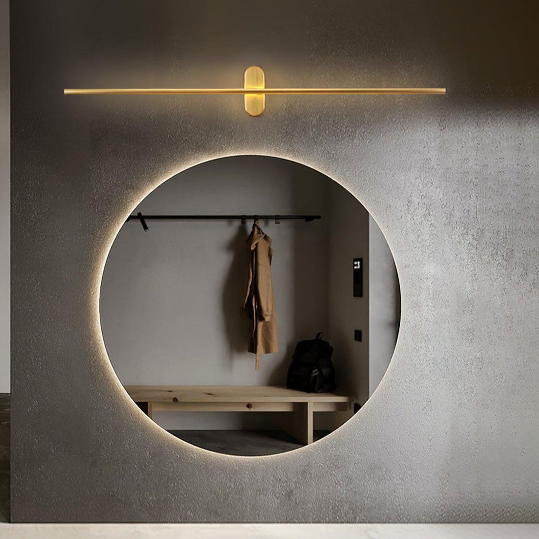 Edge Minimalism Metal Acrylic Wall Lamp Bedroom Living Room