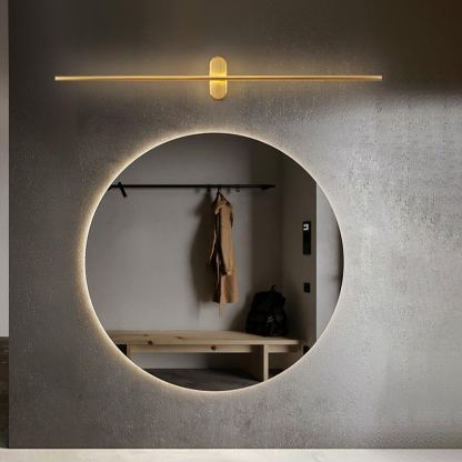 Edge Minimalism Metal Acrylic Wall Lamp Bedroom Living Room