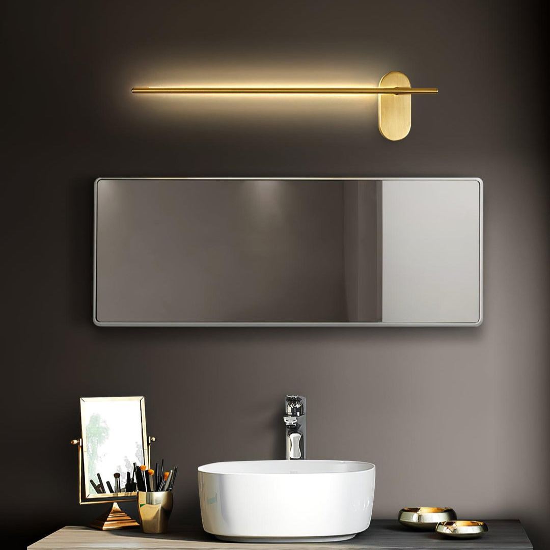 Edge Minimalism Metal Acrylic Wall Lamp Bedroom Living Room