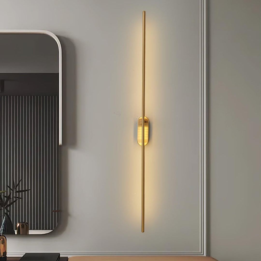 Edge Minimalism Metal Acrylic Wall Lamp Bedroom Living Room