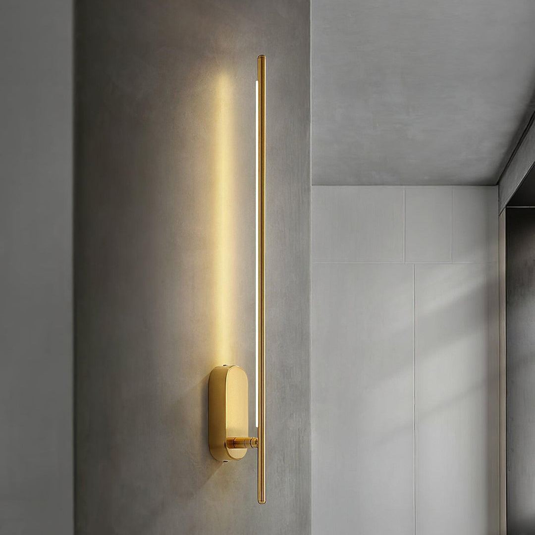 Edge Minimalism Metal Acrylic Wall Lamp Bedroom Living Room