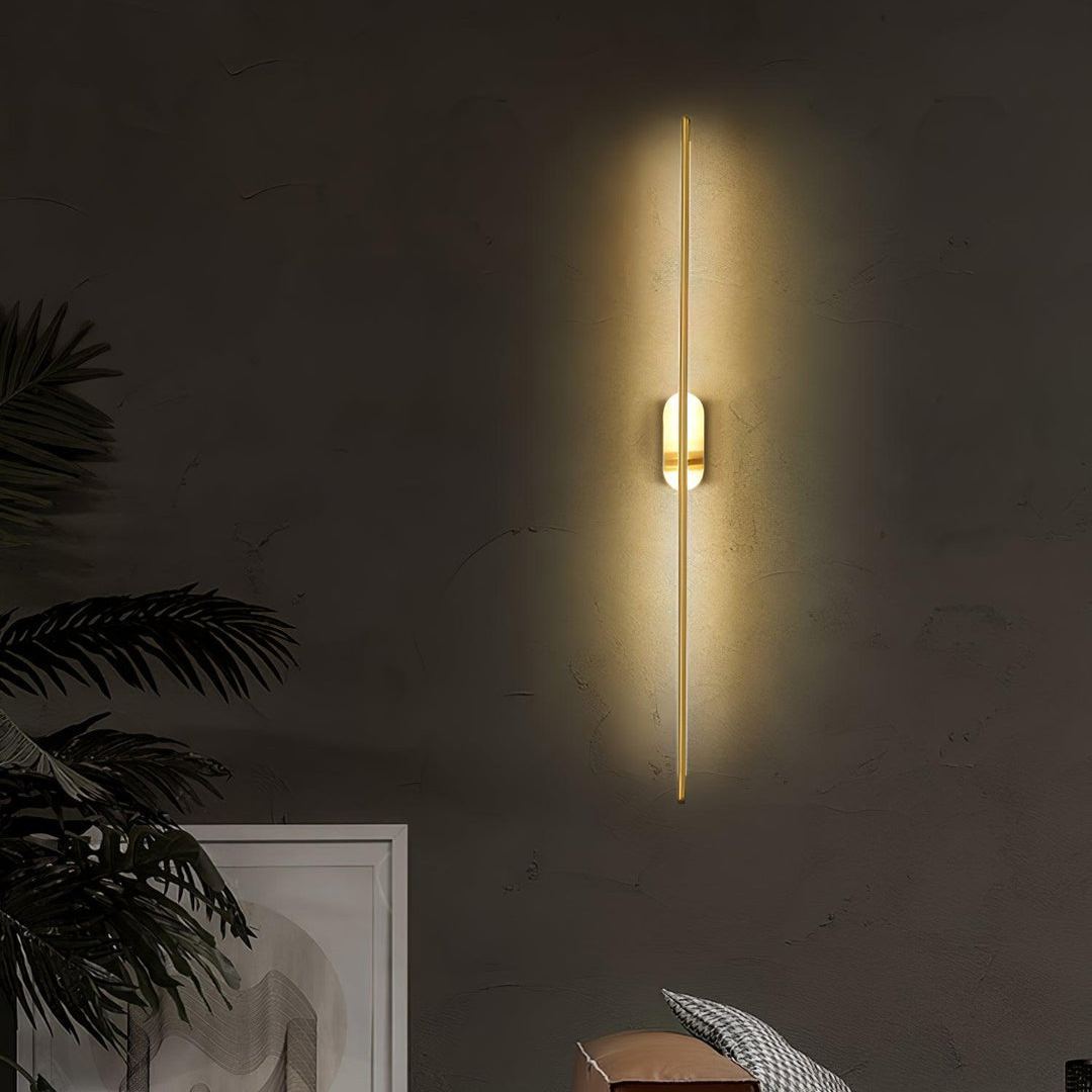 Edge Minimalism Metal Acrylic Wall Lamp Bedroom Living Room