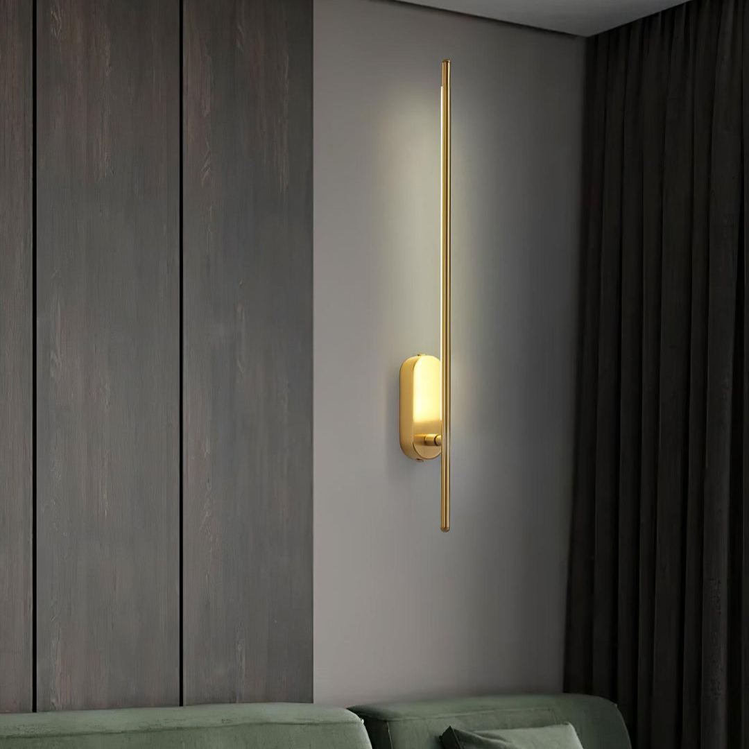Edge Minimalism Metal Acrylic Wall Lamp Bedroom Living Room