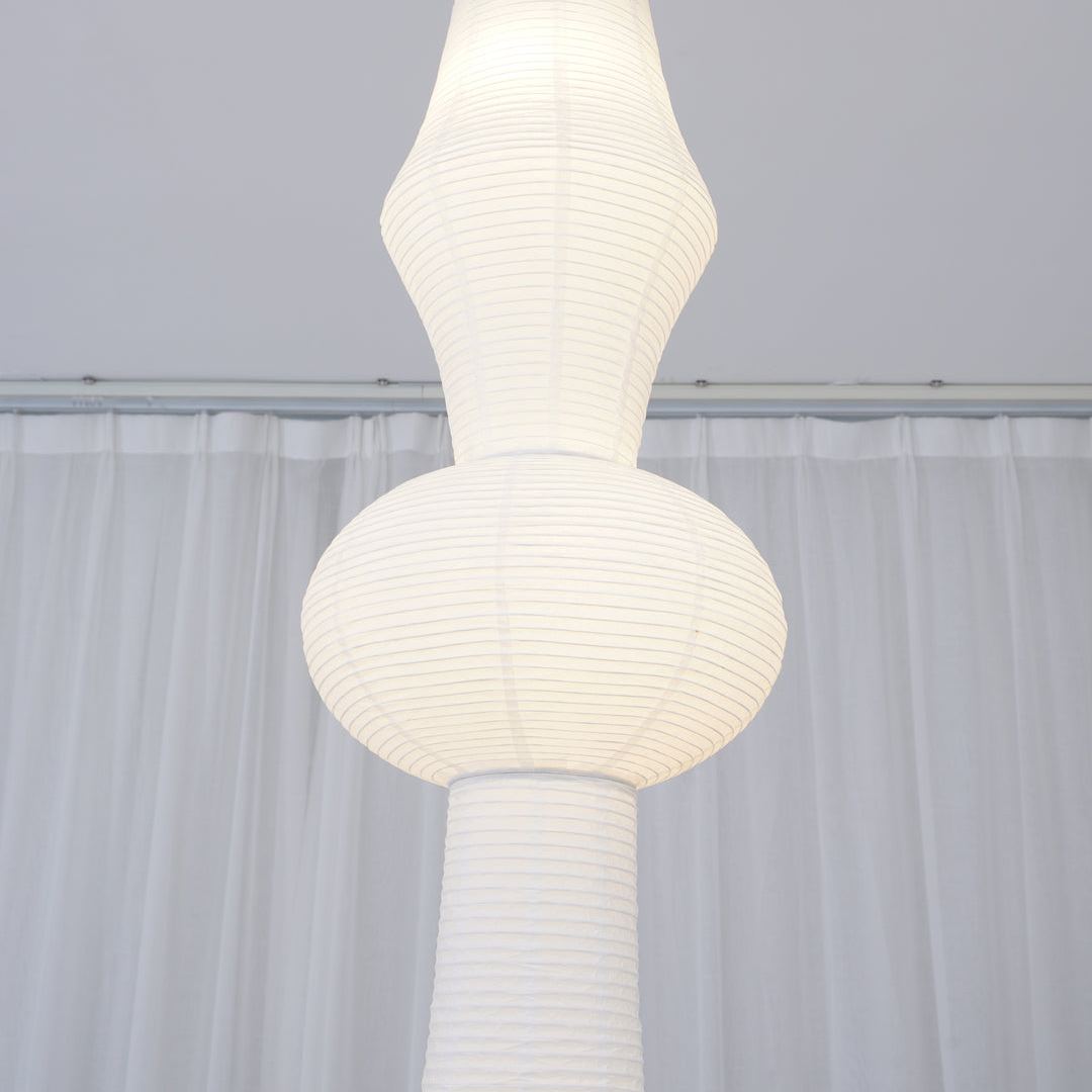 Renée Geometric Style Metal Paper Pendant Light Bedroom Living Room