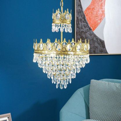 Marilyn Vintage Crystal Luxurious Elegant Chandelier Living Room